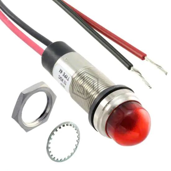 6563104303F - Dialight - Panel Indicators, Pilot Lights