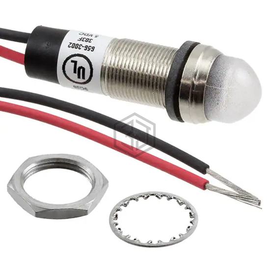 6563002303F - Dialight - Panel Indicators, Pilot Lights