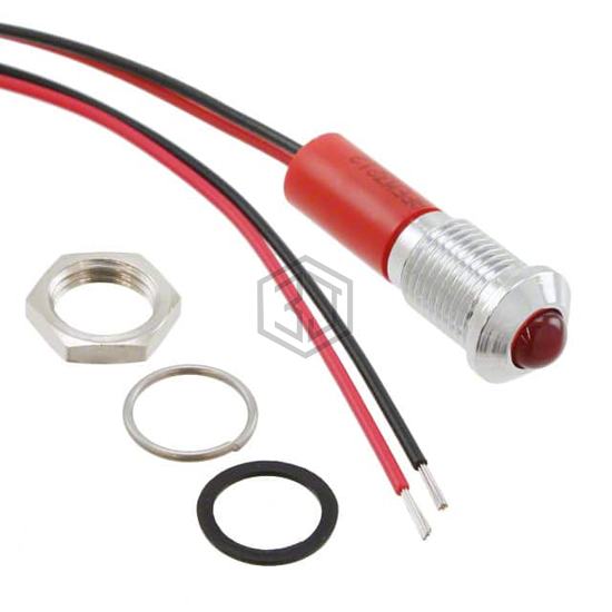 Q8P3CXXHR110E - APEM Inc. - Panel Indicators, Pilot Lights
