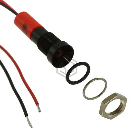 Q8R3BXXHR110E - APEM Inc. - Panel Indicators, Pilot Lights