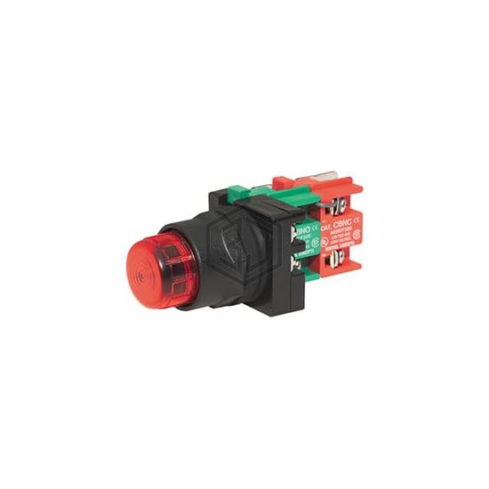 RLPTT125DLG-IPBCGN - c3controls - Panel Indicators, Pilot Lights