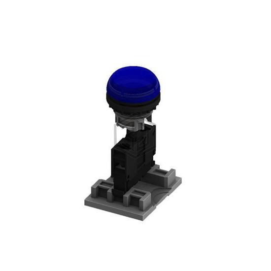M22L-FSB-E30-BL - Moujen - Panel Indicators, Pilot Lights
