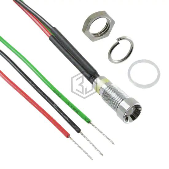 6062415120F - Dialight - Panel Indicators, Pilot Lights