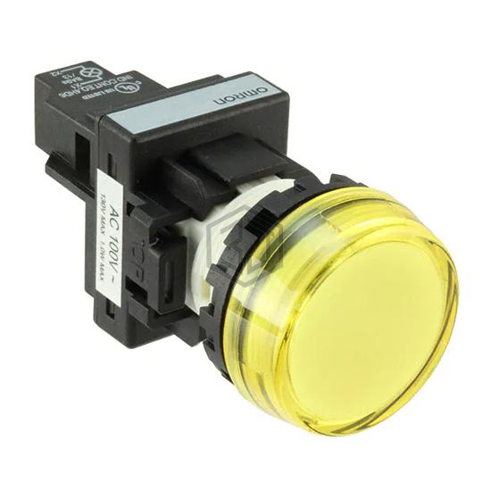 M22N-BC-TYA-YB - Omron Automation and Safety - Panel Indicators, Pilot Lights