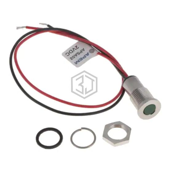 Q8F5CXXHG02E - APEM Inc. - Panel Indicators, Pilot Lights