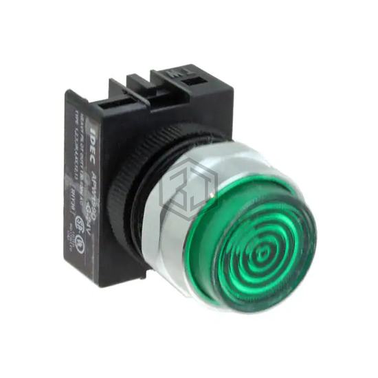 APW199D-G-24V - IDEC - Panel Indicators, Pilot Lights