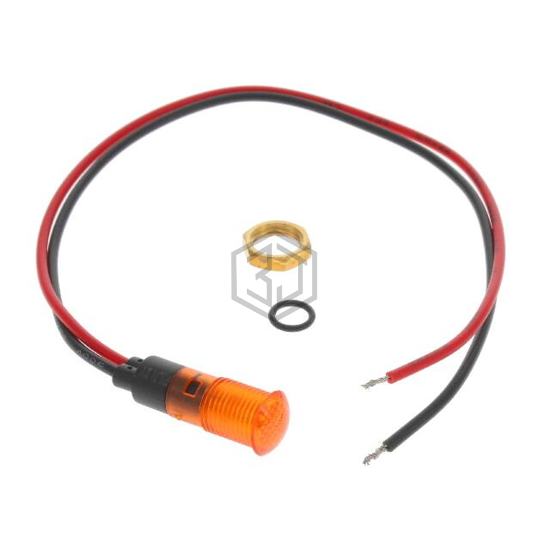 FL1P-8NW-1-Y2V - Mallory Sonalert Products Inc. - Panel Indicators, Pilot Lights