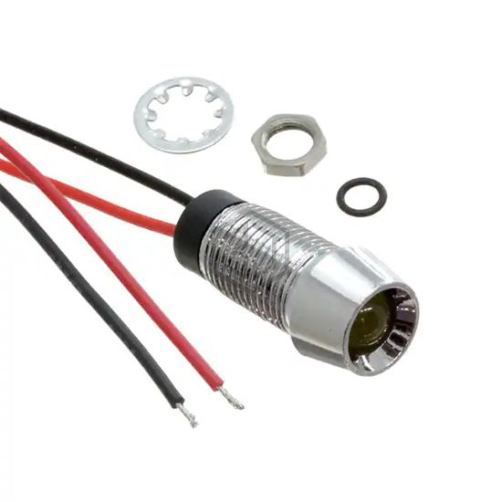 FL1M-8CW-4-Y24V - Mallory Sonalert Products Inc. - Panel Indicators, Pilot Lights