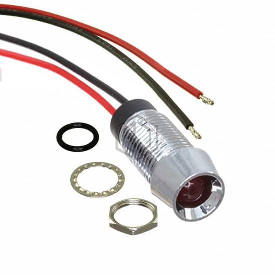 FL1M-8CW-4-R110V - Mallory Sonalert Products Inc. - Panel Indicators, Pilot Lights