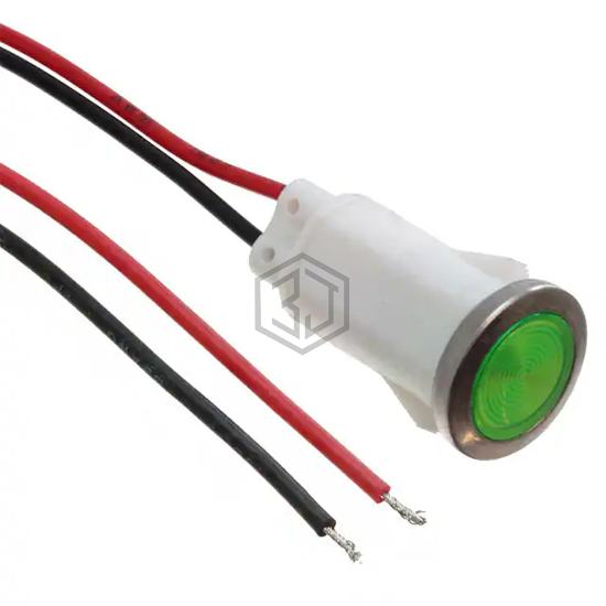 FL1P-12QW-2-G12V - Mallory Sonalert Products Inc. - Panel Indicators, Pilot Lights