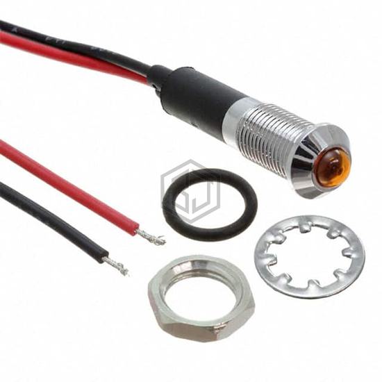 FL1M-8SW-1-Y2V - Mallory Sonalert Products Inc. - Panel Indicators, Pilot Lights