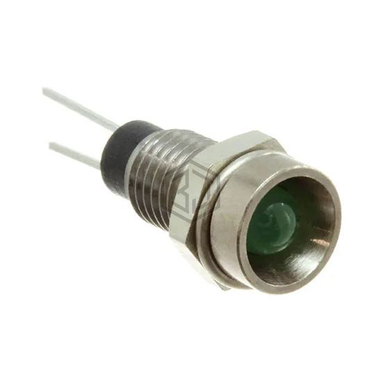 DX1116/GN - Bulgin - Panel Indicators, Pilot Lights