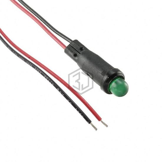 L59D-G12-W - Visual Communications Company - VCC - Panel Indicators, Pilot Lights