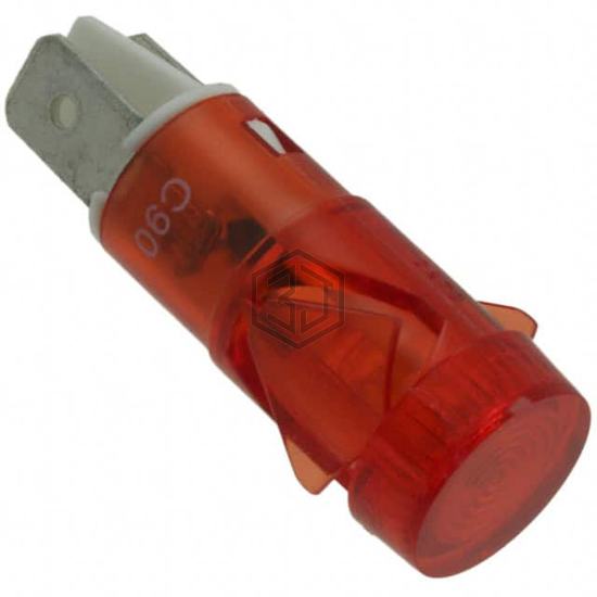 LE2870C5R - Bulgin - Panel Indicators, Pilot Lights