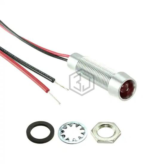 L79D-R12-W - Visual Communications Company - VCC - Panel Indicators, Pilot Lights