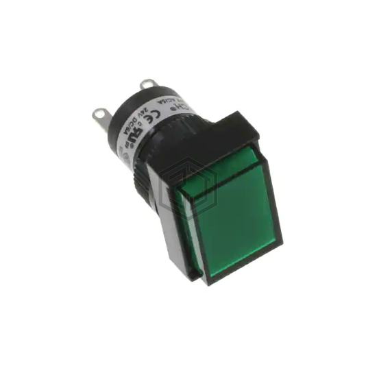 L16PLT10CGRN - E-Switch - Panel Indicators, Pilot Lights