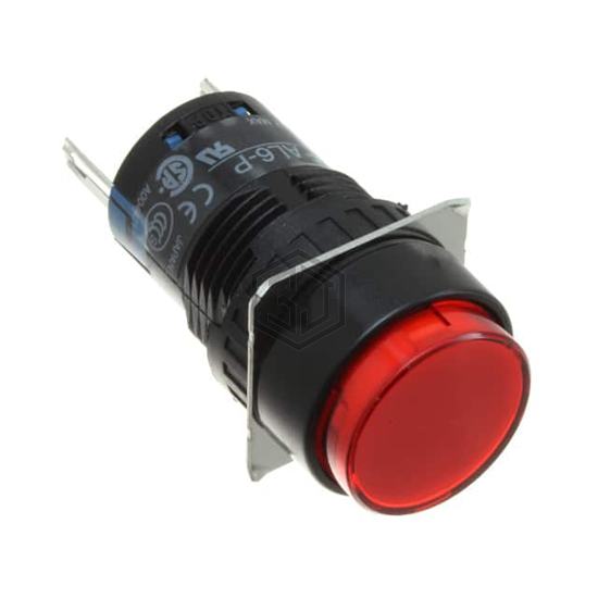 AL6M-P4P-R - IDEC - Panel Indicators, Pilot Lights