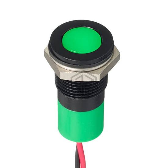 Q14F3BXXG12E - APEM Inc. - Panel Indicators, Pilot Lights