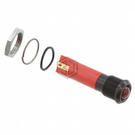 Q12P1BXXR110E - APEM Inc. - Panel Indicators, Pilot Lights