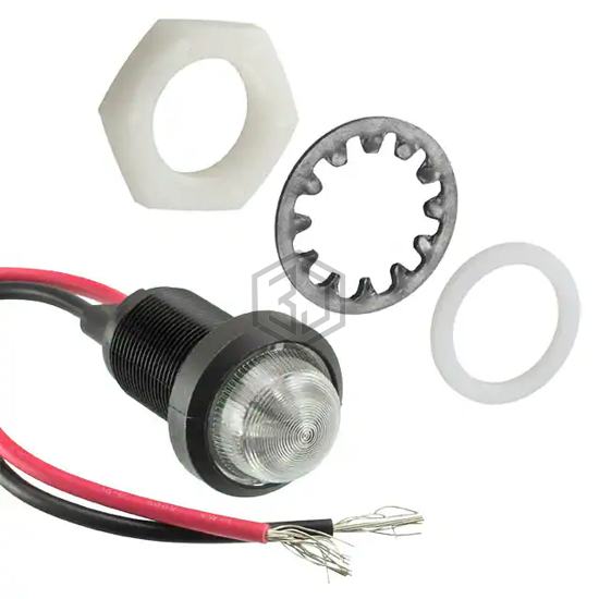 CNX718N20005W - Visual Communications Company - VCC - Panel Indicators, Pilot Lights