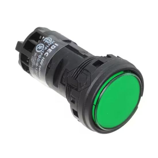 HW1P-1FQD-G-120V - IDEC - Panel Indicators, Pilot Lights