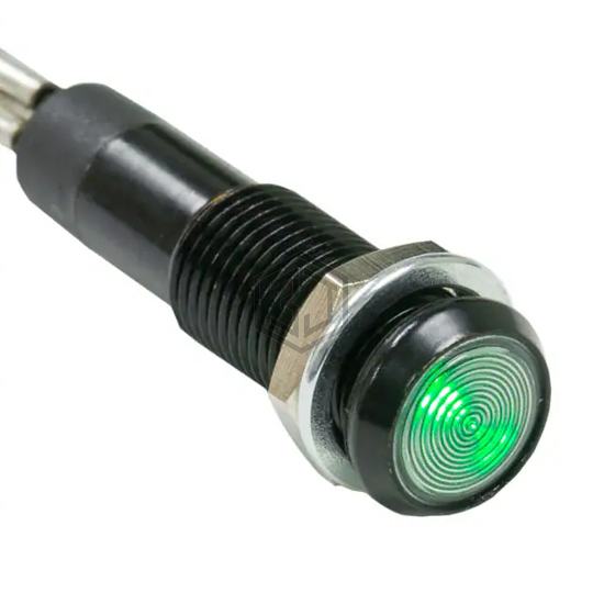 PM5-M124-GRN - Bivar Inc. - Panel Indicators, Pilot Lights