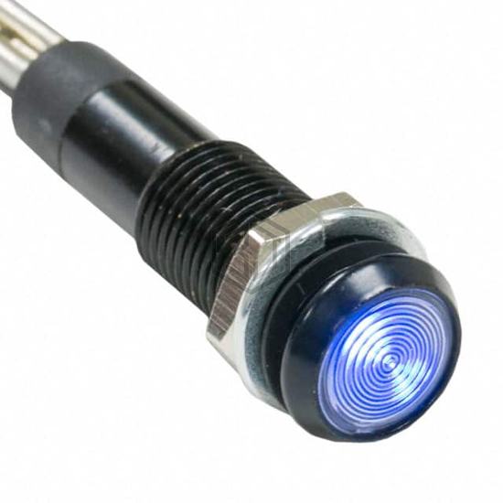 PM5-M124-BLU - Bivar Inc. - Panel Indicators, Pilot Lights
