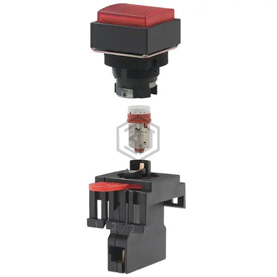 M22-CR-T1 - Omron Automation and Safety - Panel Indicators, Pilot Lights