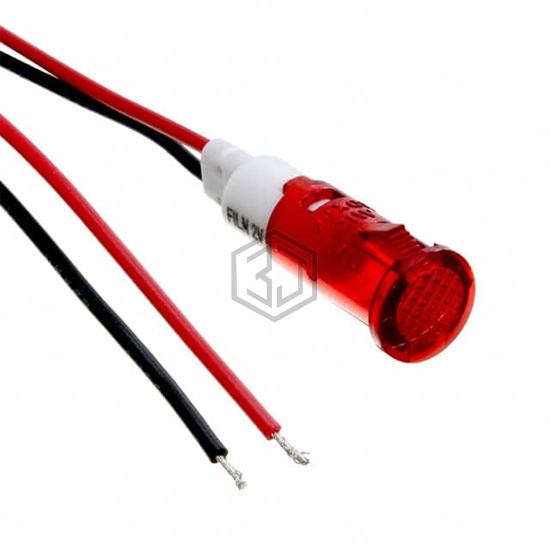 FL1P-10QW-1-R24V - Mallory Sonalert Products Inc. - Panel Indicators, Pilot Lights