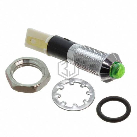 FL1M-8SJ-2-G3V - Mallory Sonalert Products Inc. - Panel Indicators, Pilot Lights