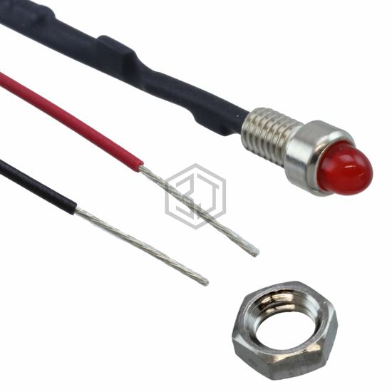 L58D-R24-W - Visual Communications Company - VCC - Panel Indicators, Pilot Lights