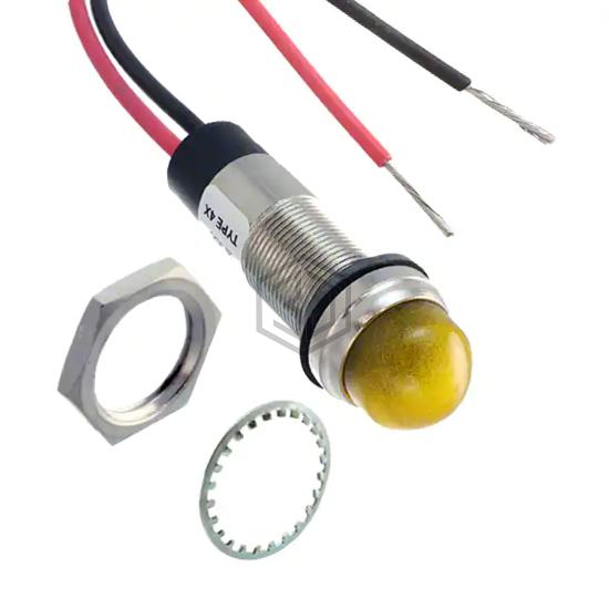 6563306303F - Dialight - Panel Indicators, Pilot Lights
