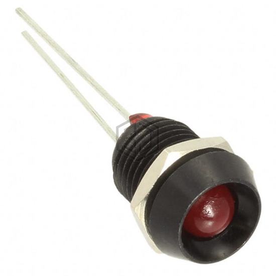 DX1090/RD - Bulgin - Panel Indicators, Pilot Lights