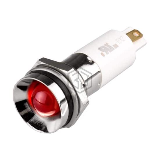 M12P-24R - Menics - Panel Indicators, Pilot Lights