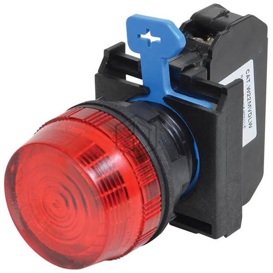 W22PL-MVDLW-WLR - c3controls - Panel Indicators, Pilot Lights