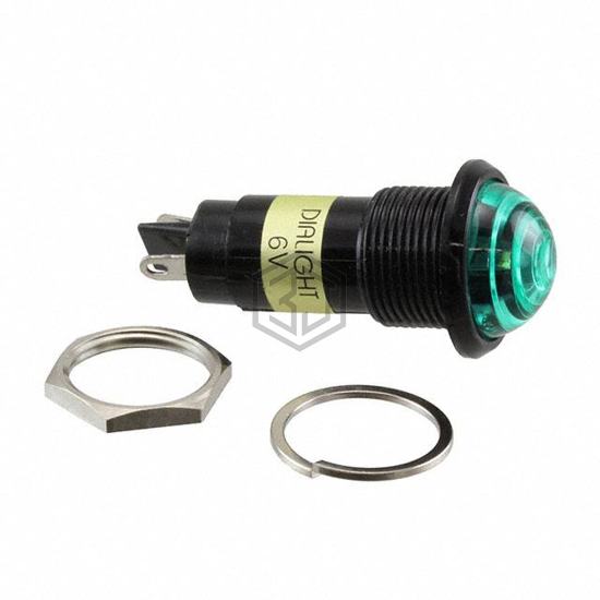 6861232122F - Dialight - Panel Indicators, Pilot Lights