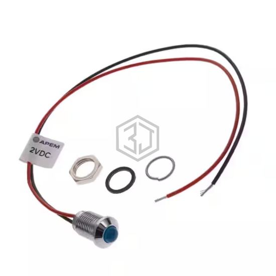 Q8P5CXXB02E - APEM Inc. - Panel Indicators, Pilot Lights