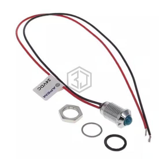Q8P5CXXB24E - APEM Inc. - Panel Indicators, Pilot Lights