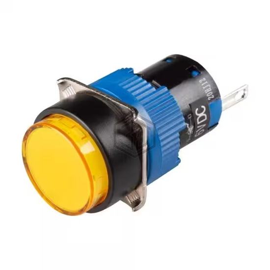 K16-170-Y-24V - Kacon - Panel Indicators, Pilot Lights
