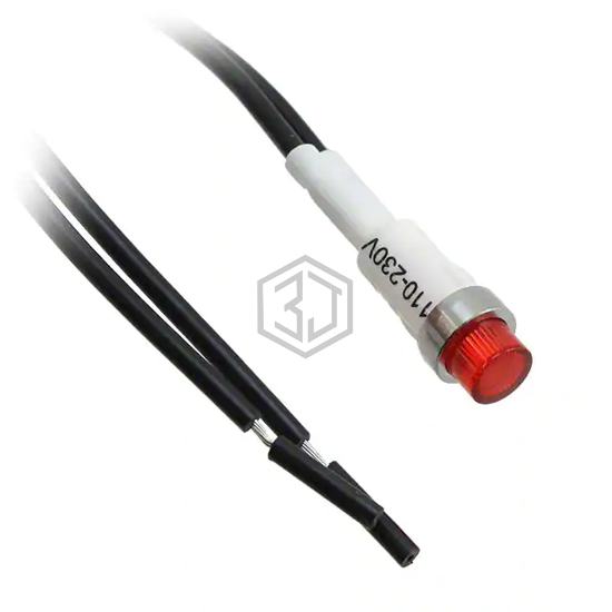 LE2951WL5R - Bulgin - Panel Indicators, Pilot Lights