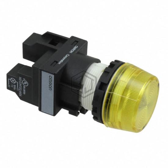 M22N-BP-TYA-YC - Omron Automation and Safety - Panel Indicators, Pilot Lights