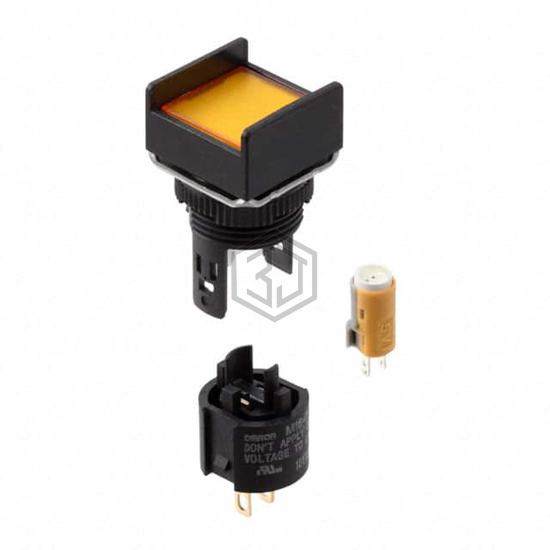 M16-AY-5D - Omron Automation and Safety - Panel Indicators, Pilot Lights