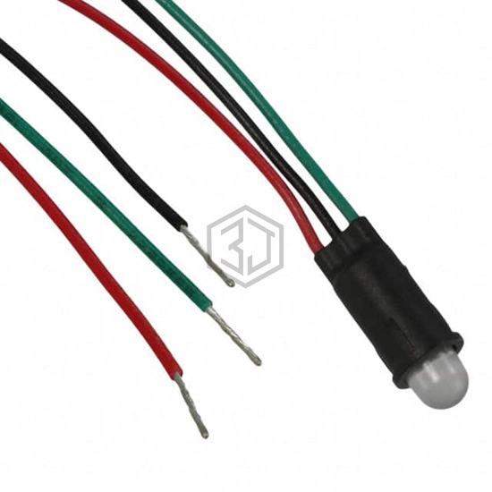 PM53-YGW12.0 - Bivar Inc. - Panel Indicators, Pilot Lights