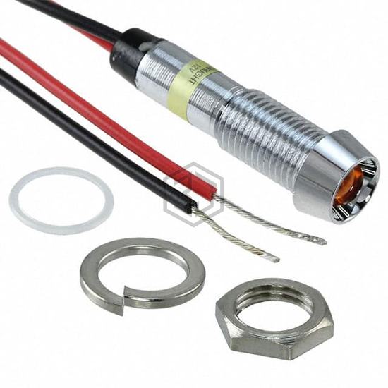6772315333F - Dialight - Panel Indicators, Pilot Lights
