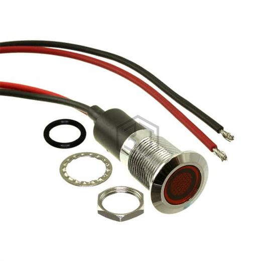 FL1M-12FW-1-R2V - Mallory Sonalert Products Inc. - Panel Indicators, Pilot Lights