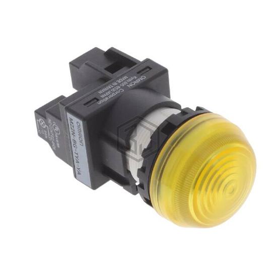 M22N-BG-TYA-YA - Omron Automation and Safety - Panel Indicators, Pilot Lights