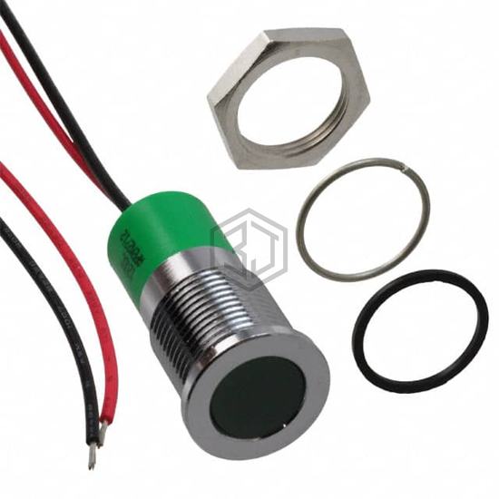 Q14F3CXXG12E - APEM Inc. - Panel Indicators, Pilot Lights