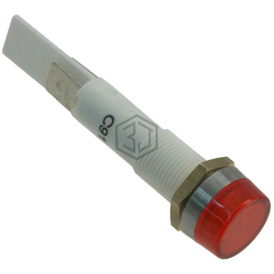 LE177C5R - Bulgin - Panel Indicators, Pilot Lights