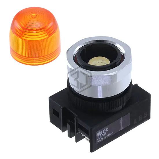 APW299D-A-120V - IDEC - Panel Indicators, Pilot Lights