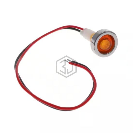 FL1P-10NW-1-Y2V - Mallory Sonalert Products Inc. - Panel Indicators, Pilot Lights